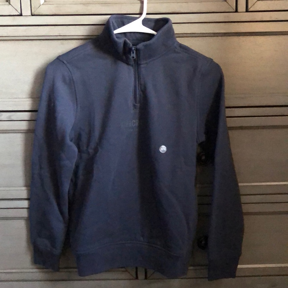 Abercrombie Kids half zip sweatshirt